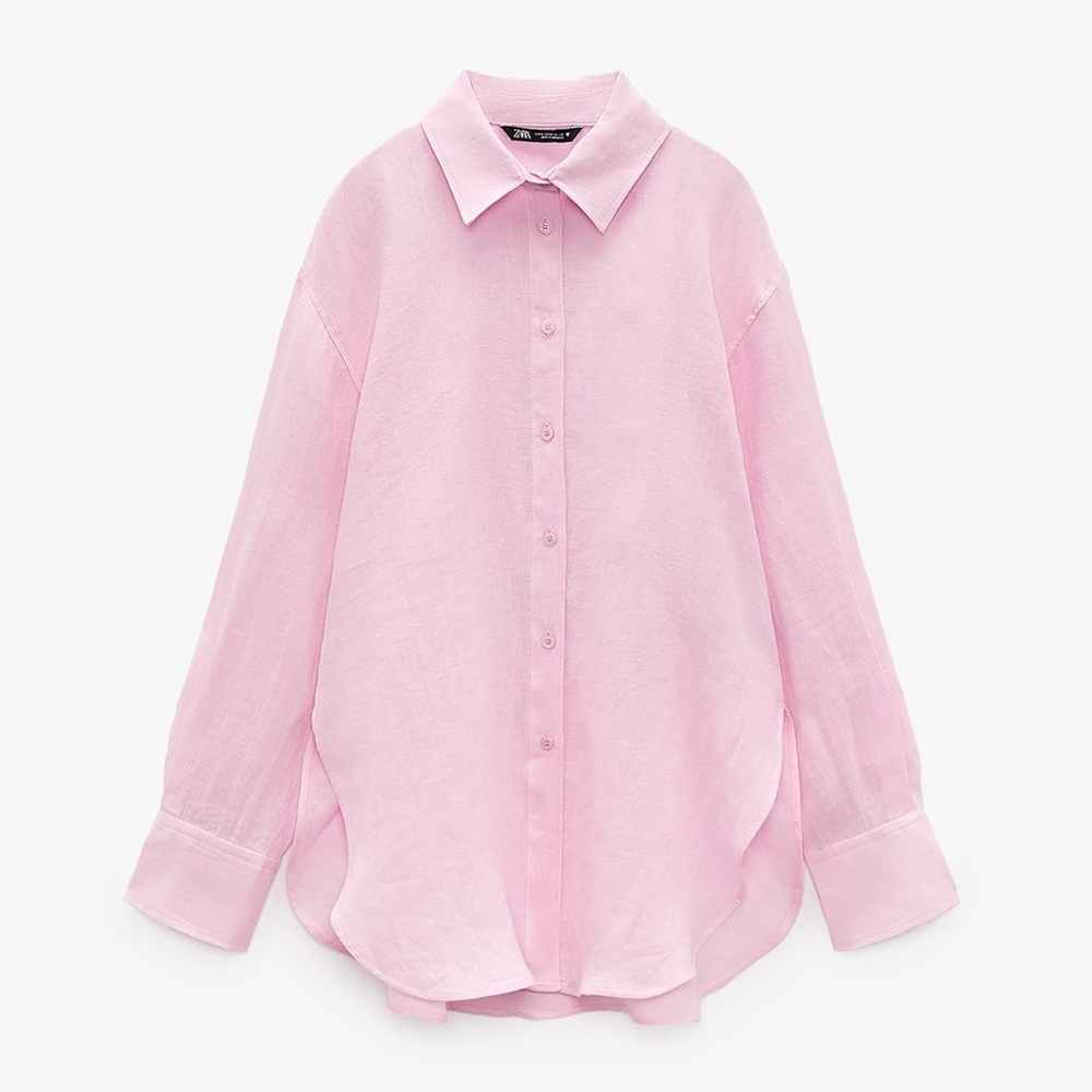 Oversized linen shirt